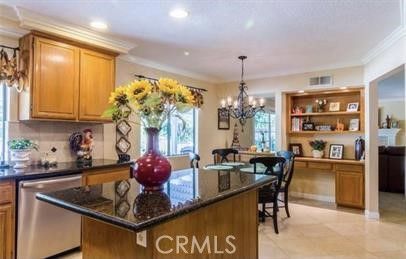 Chandelier, Dining room, Interior, Kitchen, Recessed Lighting