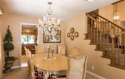 Chandelier, Dining room, Interior