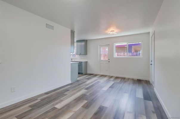 Empty room, Interior, Wood Texture Flooring