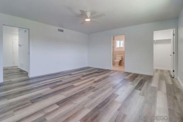 Bathroom, Empty room, Interior, Wood Texture Flooring