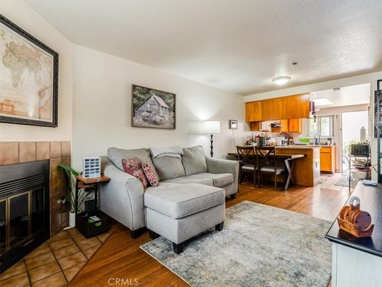 Dining room, Interior, Kitchen, Living room, Wood Texture Flooring