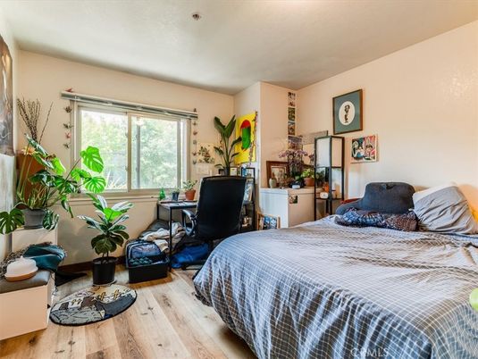Bedroom, Home Office, Interior, Wood Texture Flooring
