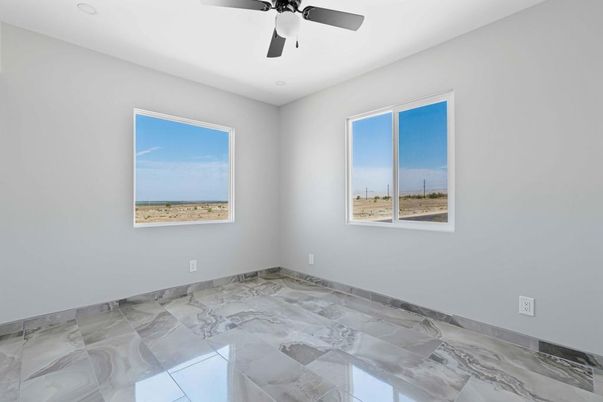 Empty room, Interior, Marble, Recessed Lighting, Water