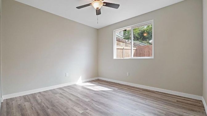 Empty room, Interior, Wood Texture Flooring