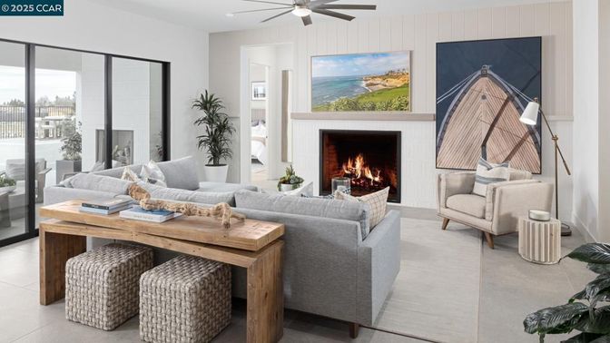 Fireplace, Interior, Living room