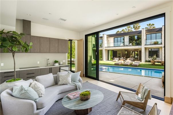 Interior, Living room, Pool, Recessed Lighting