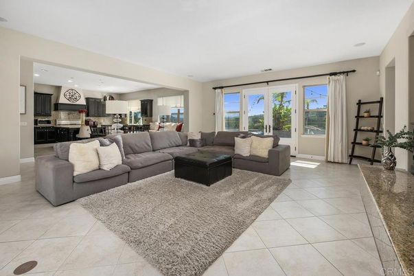 Interior, Kitchen, Living room, Recessed Lighting