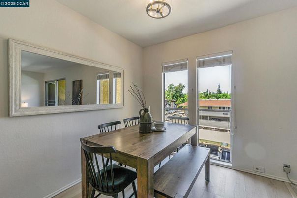 Dining room, Interior, Wood Texture Flooring