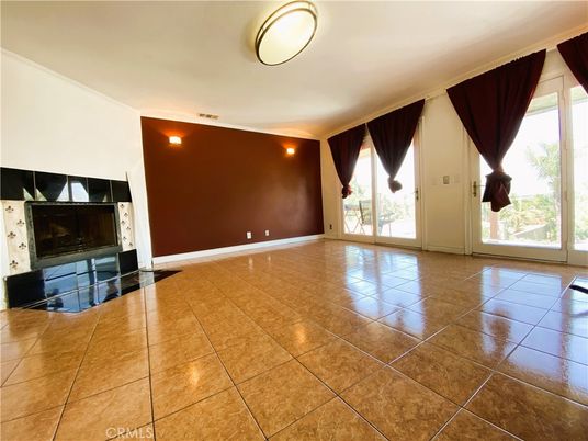 Empty room, Fireplace, Interior