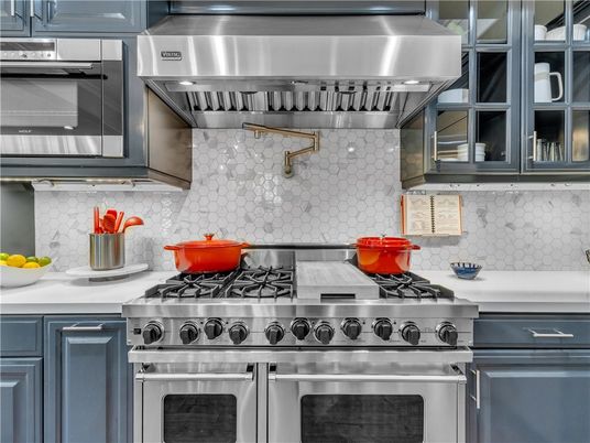 Interior, Kitchen, Stainless Steel Appliances
