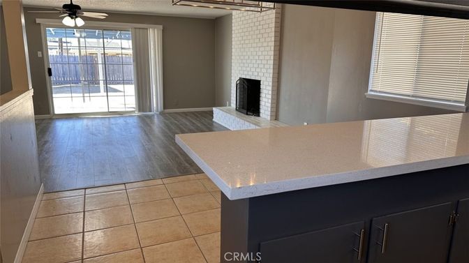 Empty room, Fireplace, Interior, Wood Texture Flooring