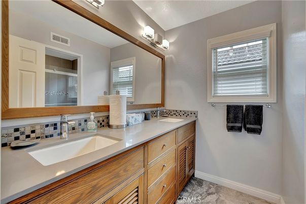 Bathroom, Dual Sink Vanities, Interior, Marble