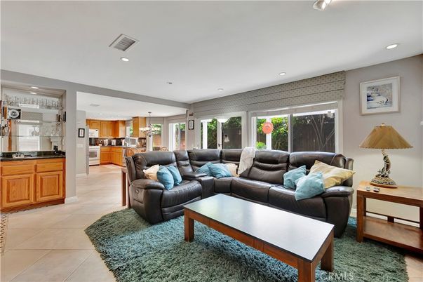 Interior, Kitchen, Living room, Recessed Lighting