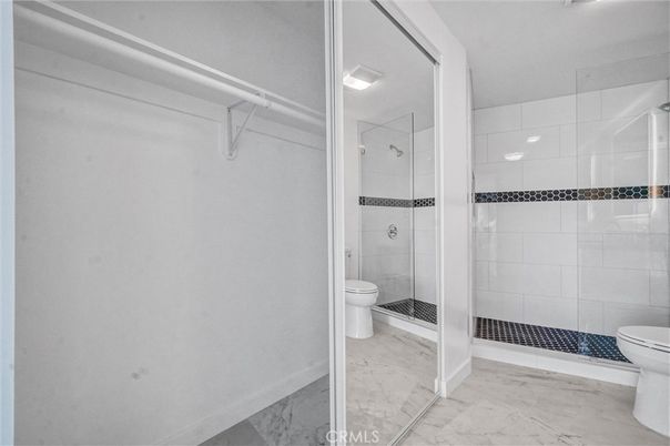 Bathroom, Glass Shower, Interior, Marble