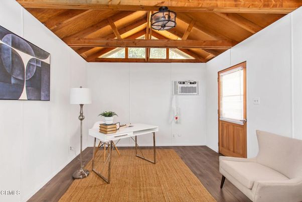 Home Office, Interior, Wooden Beams, Wooden Ceilings, Wood Texture Flooring