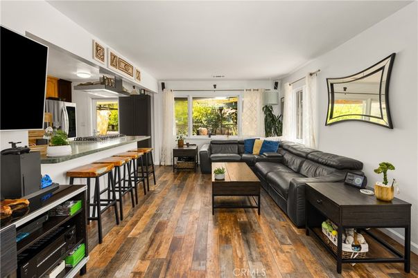 Interior, Kitchen, Living room, Wood Texture Flooring
