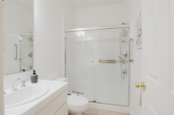 Bathroom, Glass Shower, Interior, Tile Countertops