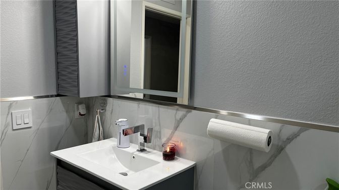 Bathroom, Interior, Marble Walls