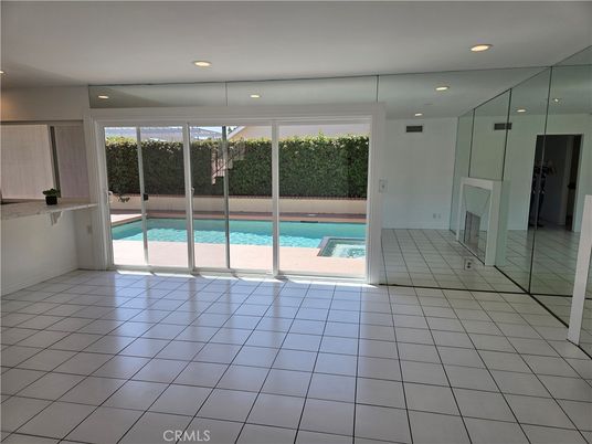 Empty room, Interior, Pool, Recessed Lighting