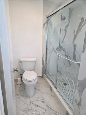 Bathroom, Glass Shower, Interior, Marble, Marble Walls