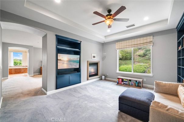 Fireplace, Interior, Recessed Lighting