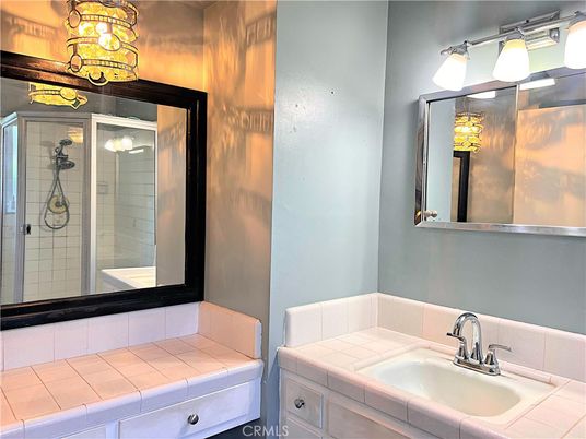 Bathroom, Interior, Tile Countertops