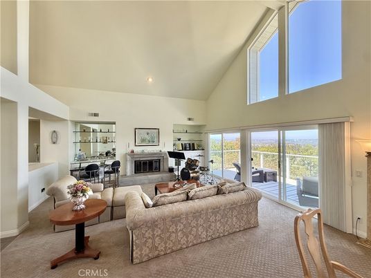 Dining room, Fireplace, Interior, Living room, Piano, Recessed Lighting