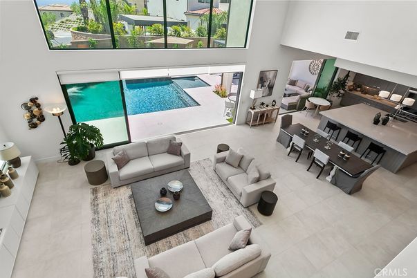 Dining room, Interior, Living room, Pool
