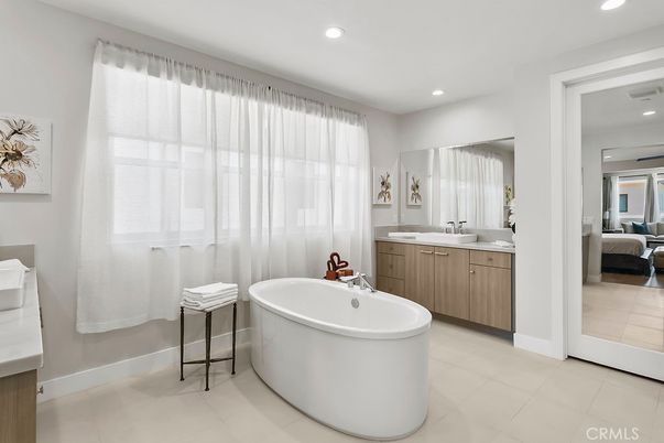 Bathroom, Free Standing Baths, Interior, Recessed Lighting