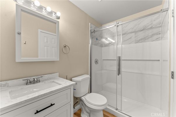 Bathroom, Glass Shower, Interior, Marble Walls