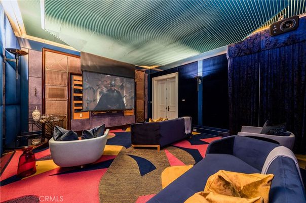 Interior, Projection Screen, Theatre Room