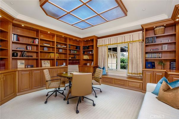 Home Office, Interior, Recessed Lighting