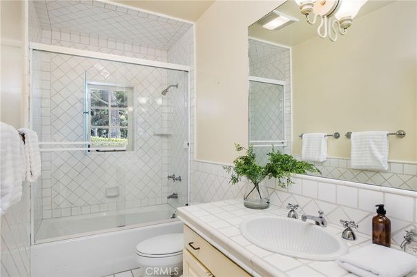 Bathroom, Glass Shower, Interior, Tile Countertops
