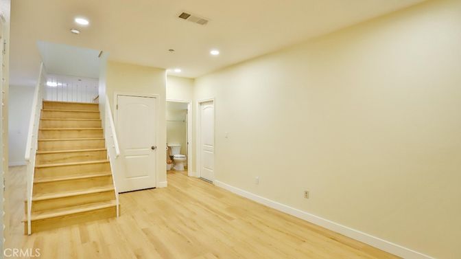 Interior, Recessed Lighting, Wood Texture Flooring