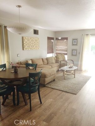 Dining room, Interior, Living room, Pendant Lights, Wood Texture Flooring