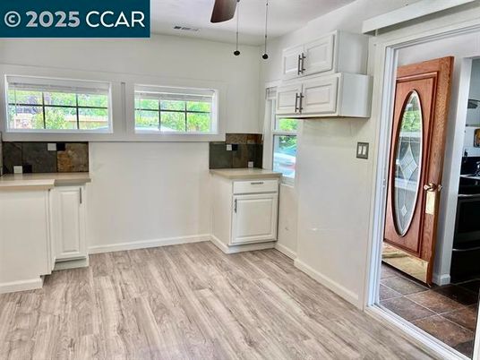 Interior, Kitchen, Washer, Wood Texture Flooring