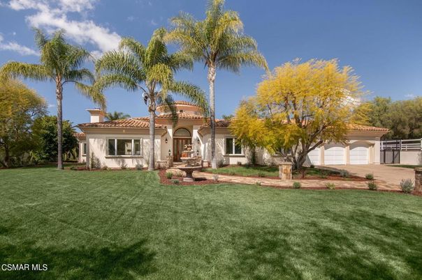 Attached, Backyard, Exterior, Facade, Mediterranean