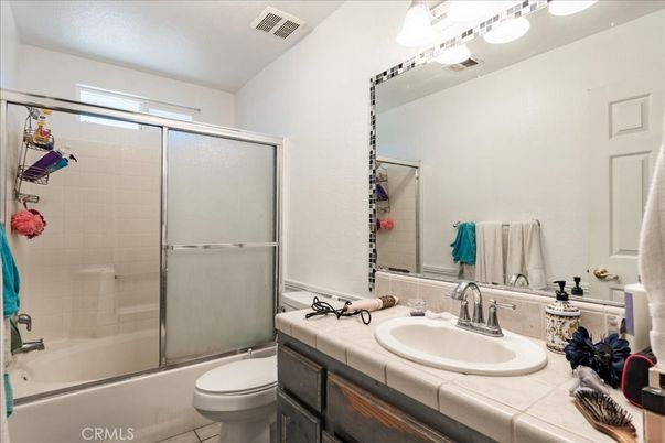 Bathroom, Glass Shower, Interior, Tile Countertops