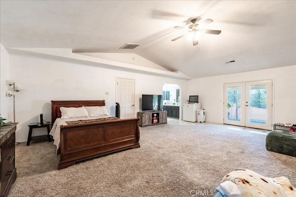 Bedroom, Fireplace, Interior