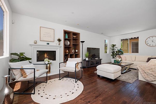 Fireplace, Interior, Living room, Wood Texture Flooring