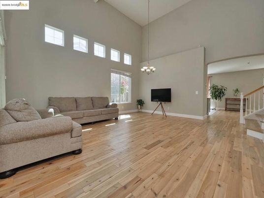 Chandelier, Interior, Living room, Wood Texture Flooring