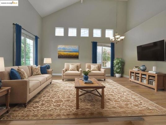 Chandelier, Interior, Living room, Wood Texture Flooring