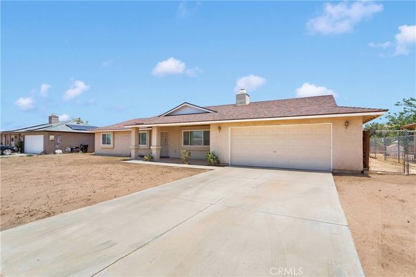 Attached, Exterior, Facade, Solar Panels, Ranch