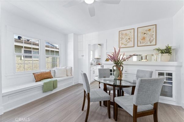 Dining room, Interior, Wood Texture Flooring