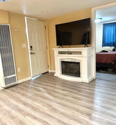 Fireplace, Interior, Wood Texture Flooring