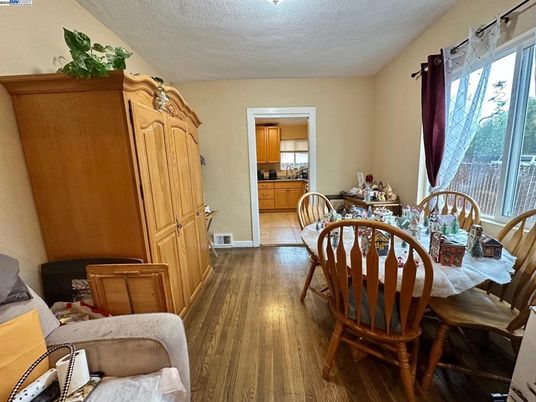 Dining room, Interior, Wood Texture Flooring