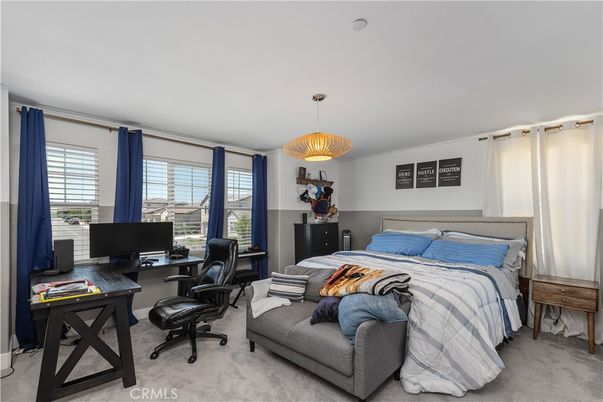 Bedroom, Home Office, Interior, Pendant Lights