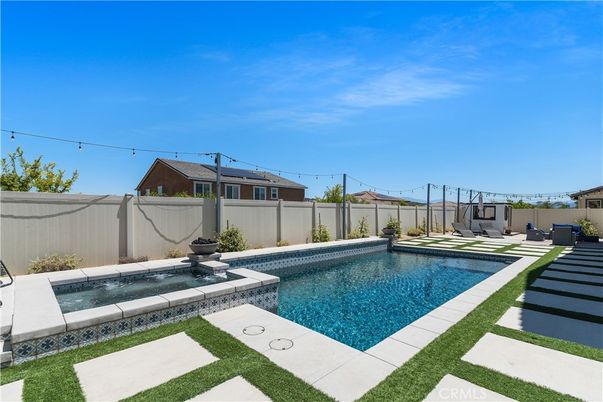 Exterior, Pool, Solar Panels