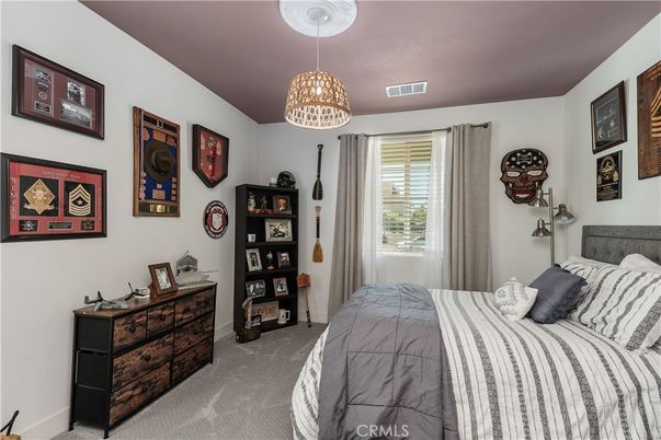 Bedroom, Interior, Pendant Lights