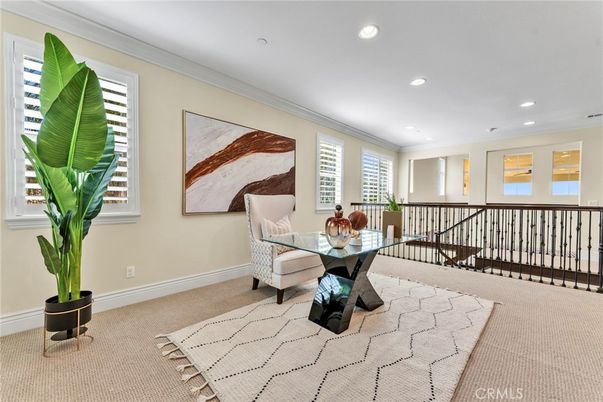 Home Office, Interior, Recessed Lighting